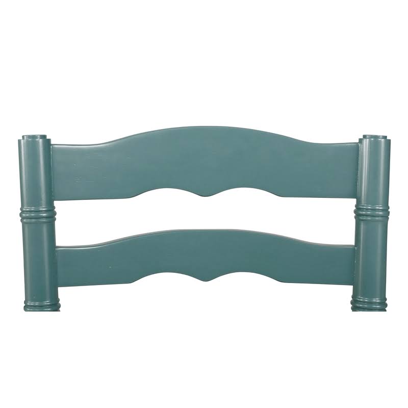 Blue Wood Bar Stool U31197