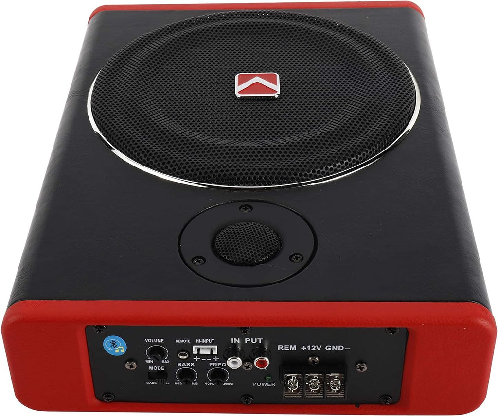 8" Car Under-Seat Subwoofer Power Amplifier Bass Speaker Pack of 2 Q7892