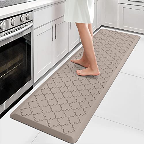 Grey Anti Fatigue Kitchen Mat 17.3"x39" E744469