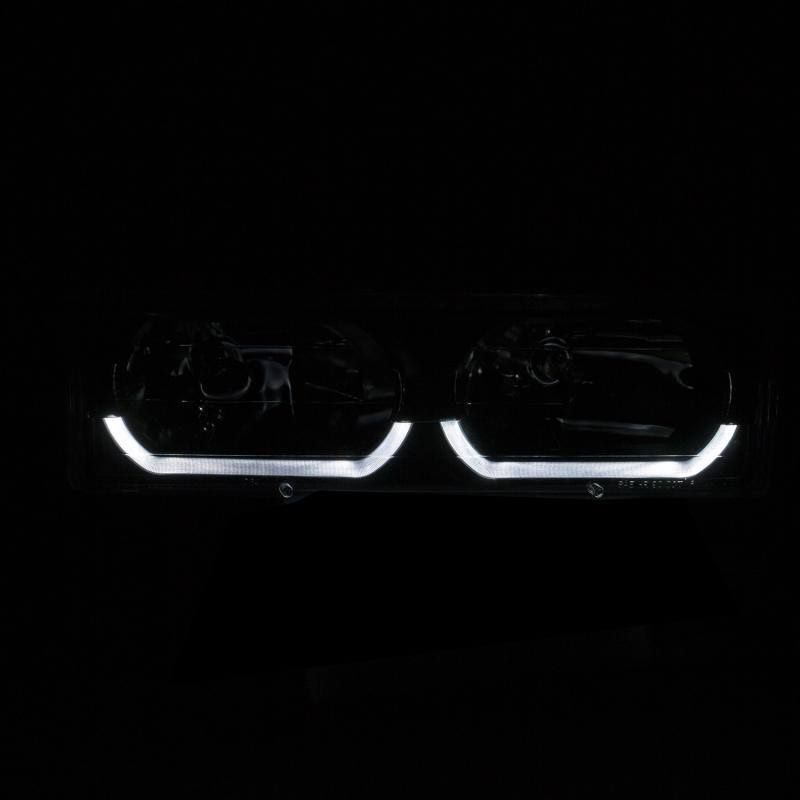 Crystal Headlight Chrome Amber Y23200