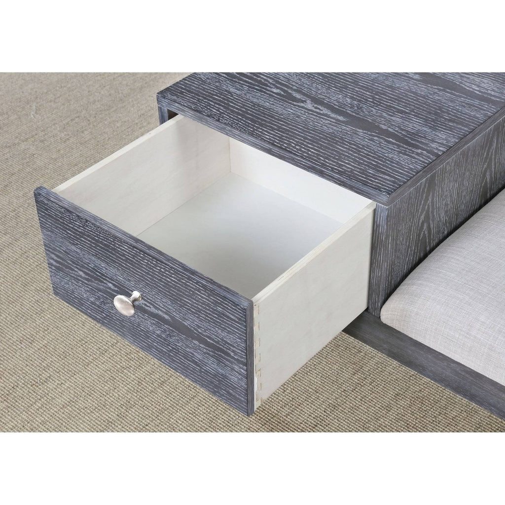 Weathered Gray Bench B3312