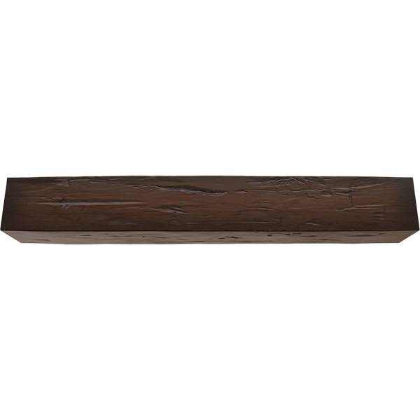 Hand Hewn Faux Wood Fireplace Mantel S276