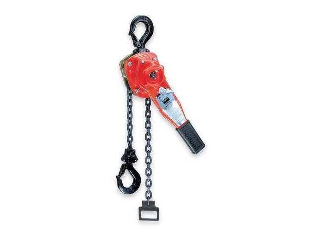 Lever Chain Hoist, 1650 lb, Lift 20 ft. U147192