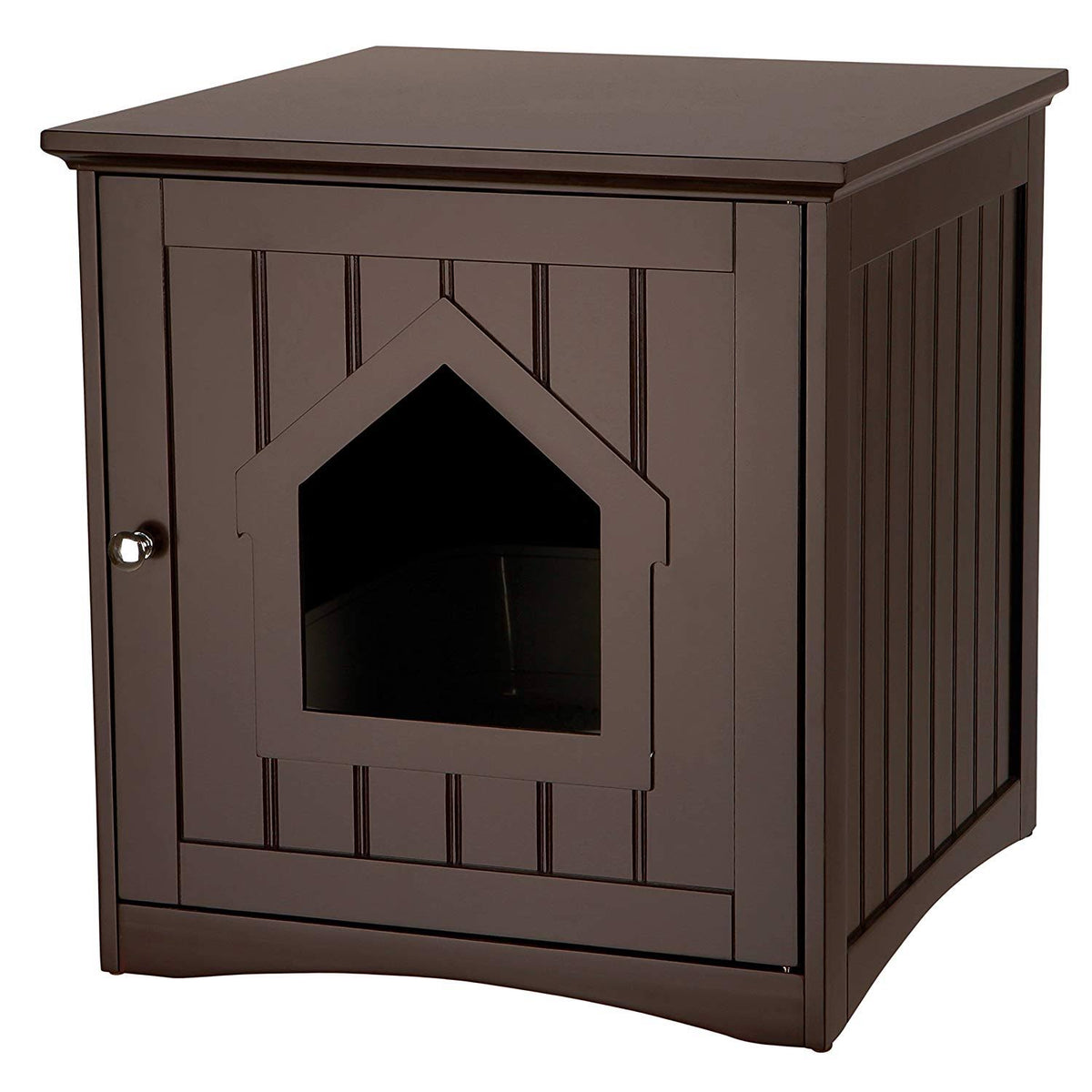 White Cat Litter Box Enclosure Z693