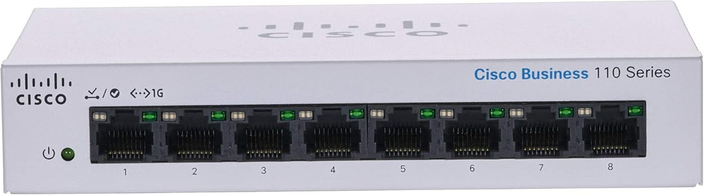 8 Port GE Unmanaged Switch, Pack of 2 M344491