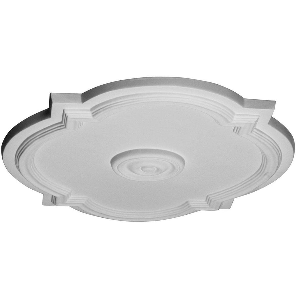 21 1/4x22W x 17 3/8x22H x 1x22P Ceiling Medallion M45135