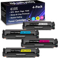 4 Pack Toner Cartridge Replacement for HP Color LaserJet Printers Q728624