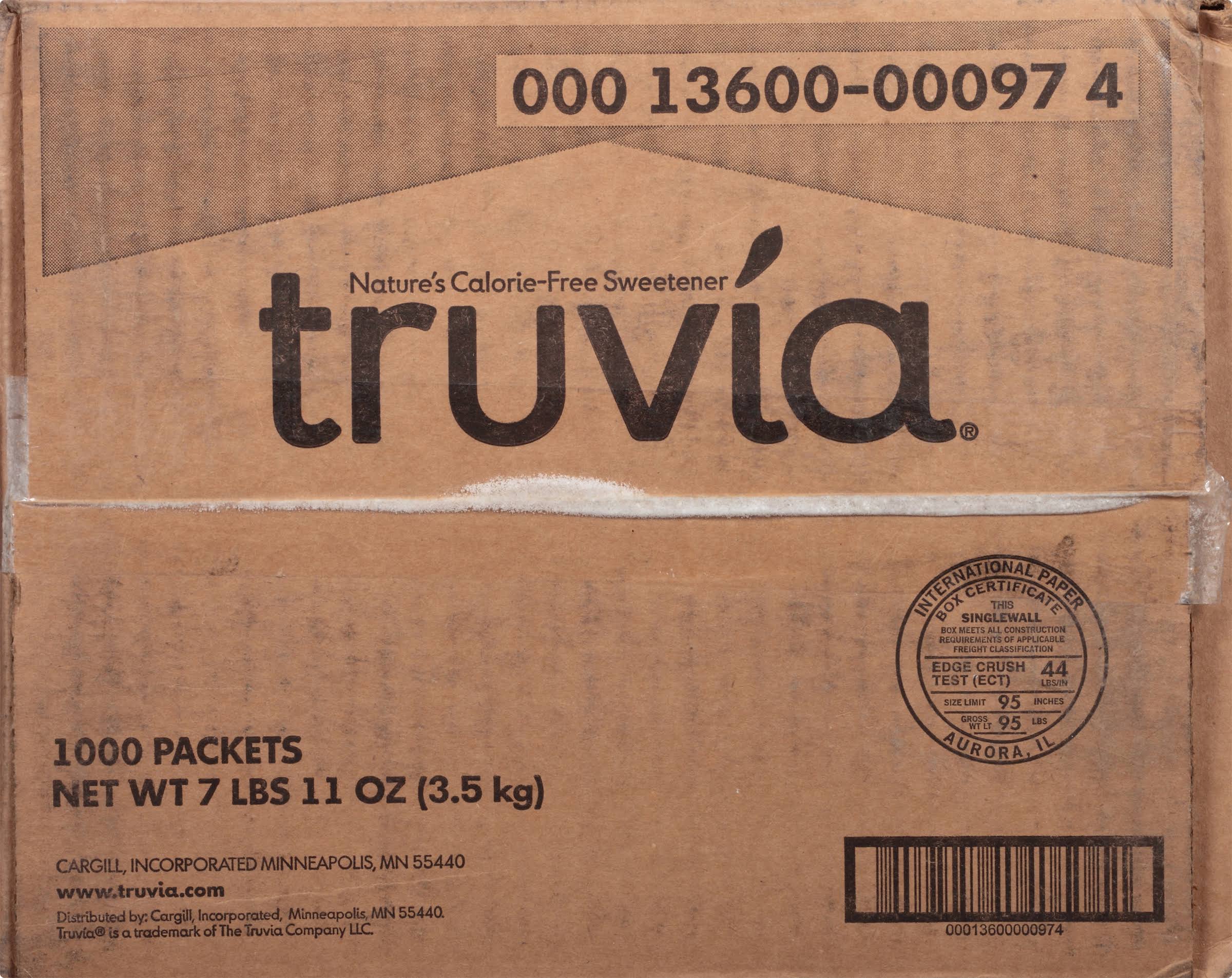 Truvia Natural Sweetener 1000 Packets B897537