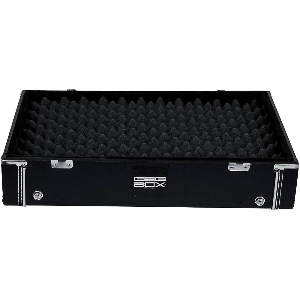 Black Pedal Board Guitar Stand Case E3852