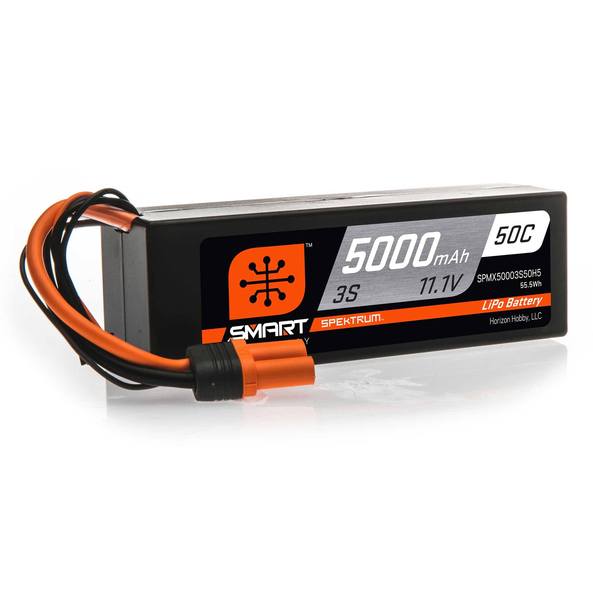 3S 11.1V 5000mAh 50C Hardcase Smart Lipo IC5 B904561