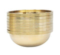 Set of 7 Copper Brass Offering Bowls G318