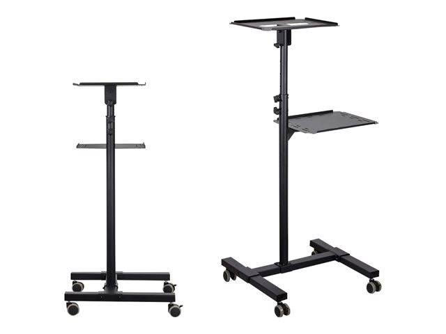 Mobile Projector Stand with Height-Adjustable Cart A965927