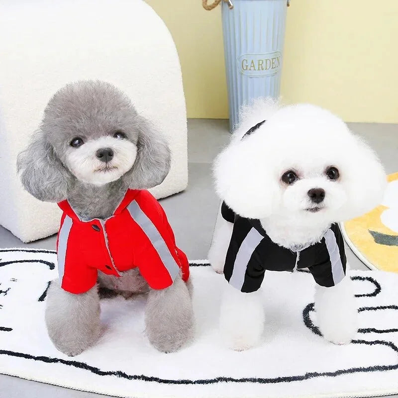 Reflective Waterproof Pet Jacket for Small Medium Dogs Cats Coat G13454