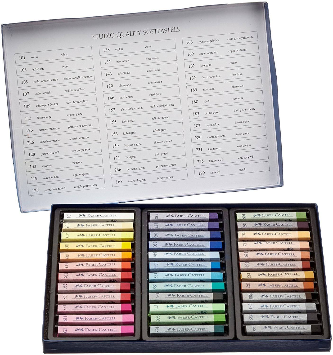 36-Color Soft Pastel Set R694