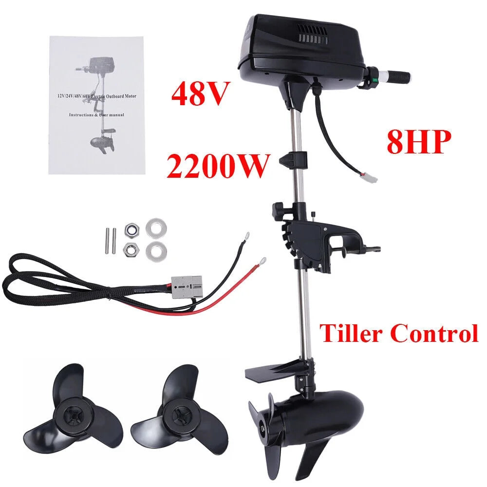 48V Electric Outboard Engine 8 Horsepower 2200W G93962