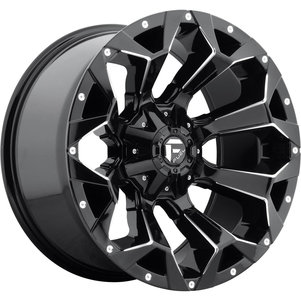 Gloss Black Milled Wheel T898