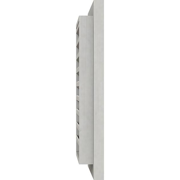 36 inchw x 24 inchh Primed Smooth Western Red Cedar Gable Vent N767