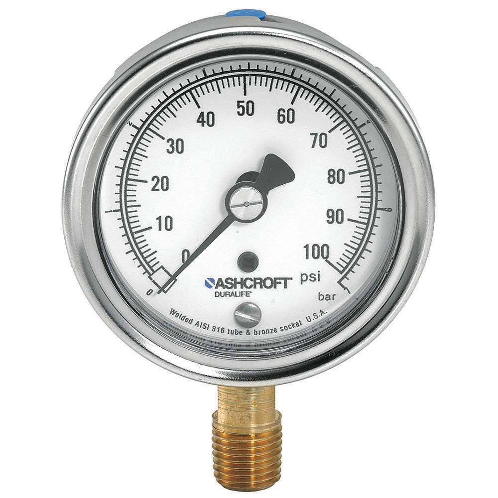 30in HG VAC to 0 Vacuum Gauge T487