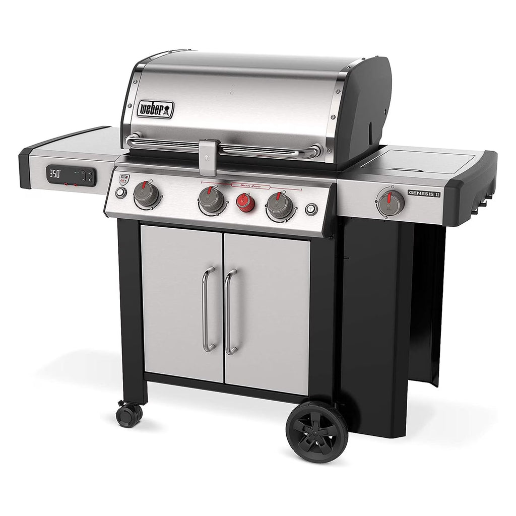Stainless 3 Burner Liquid Propane Gas Smart Grill A652