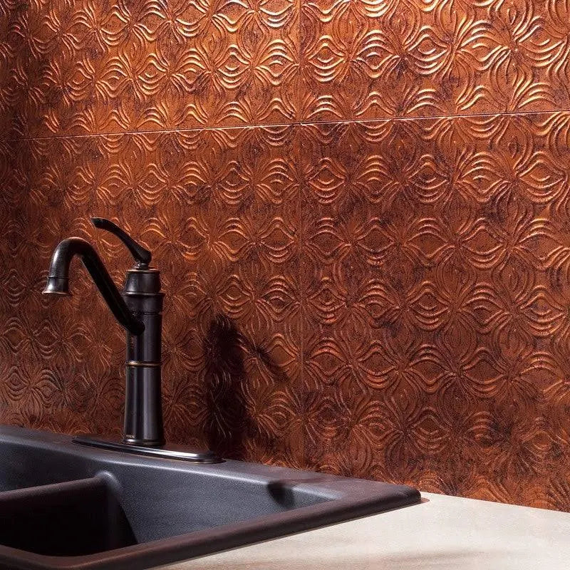 18in x 24in Copper Backsplash Panel (5 Pack) L239975