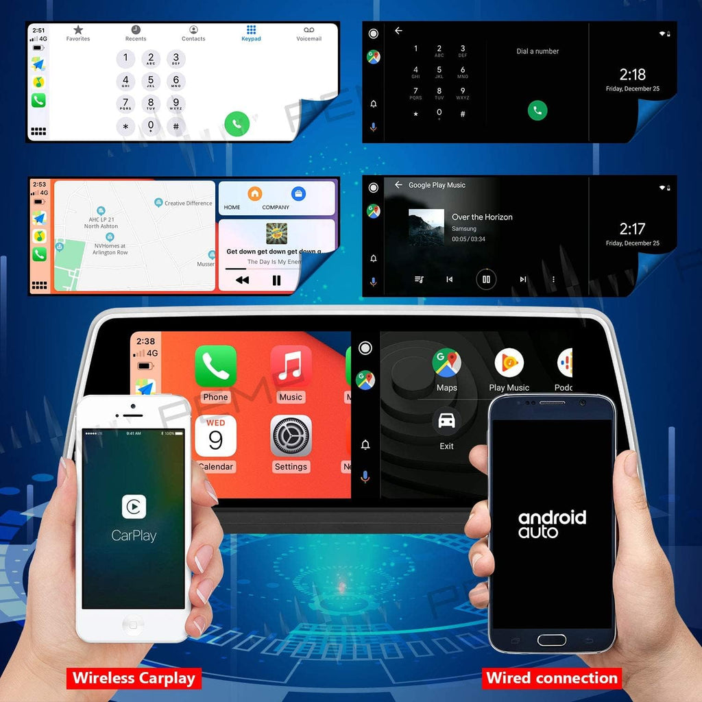 10.25 Android 10 8 Core 4G 64GB Carplay Screen for BMW E60 E61 CCC V367