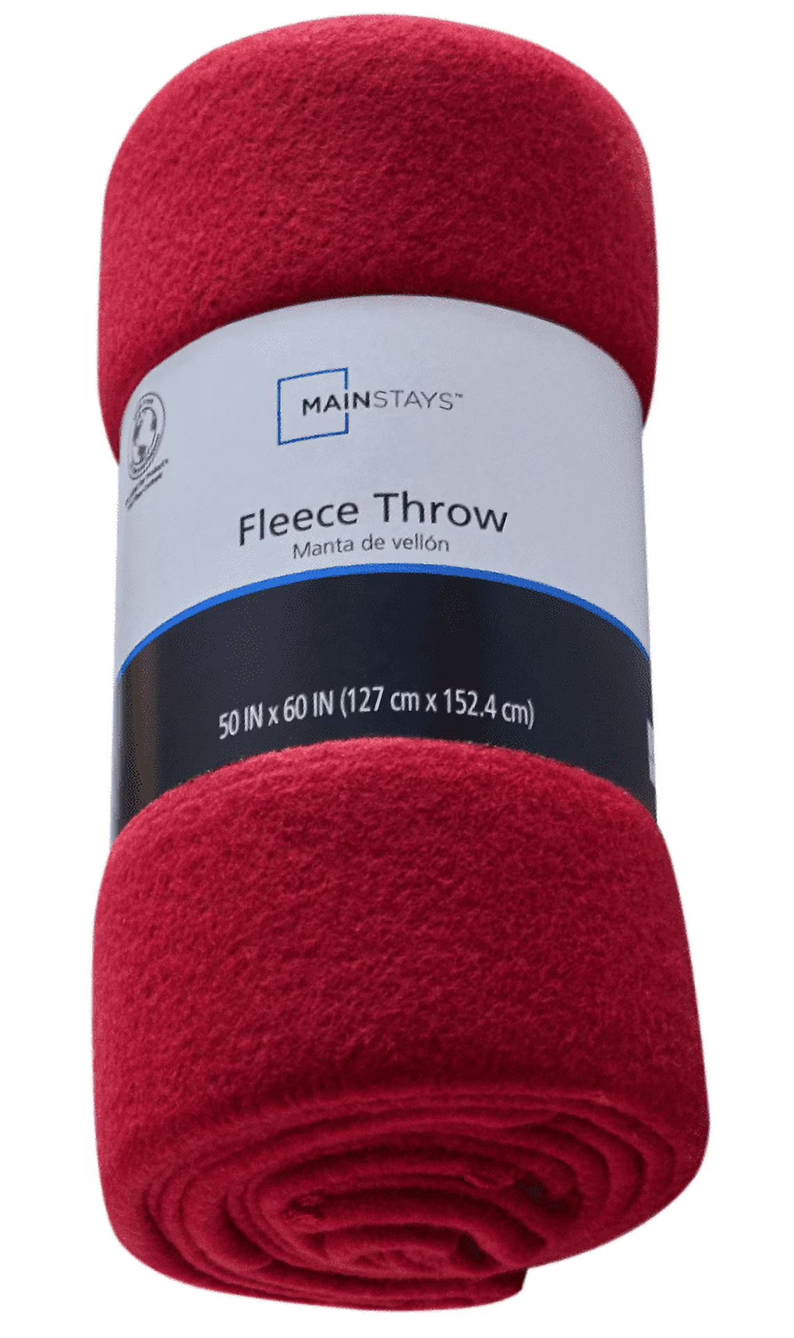 Red Plush Throw Blanket 50" x 60" F705643