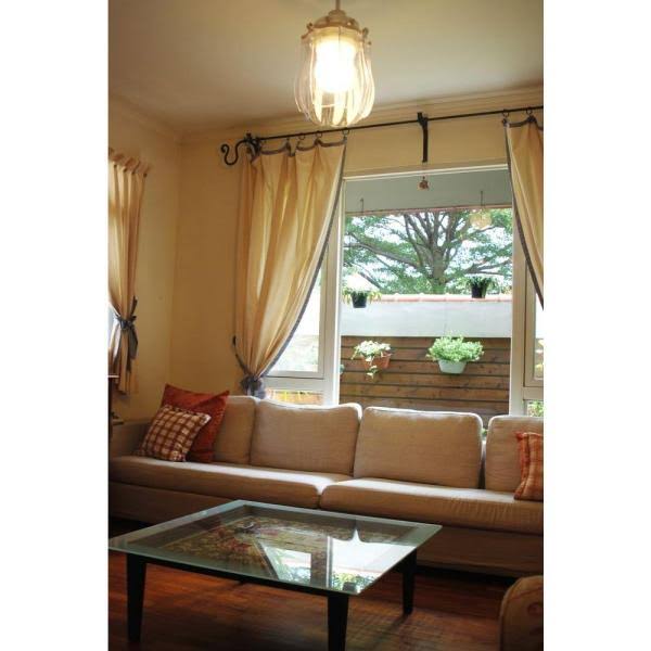 Retractable Ceiling Fan with Plastic Transparent Blades B7177