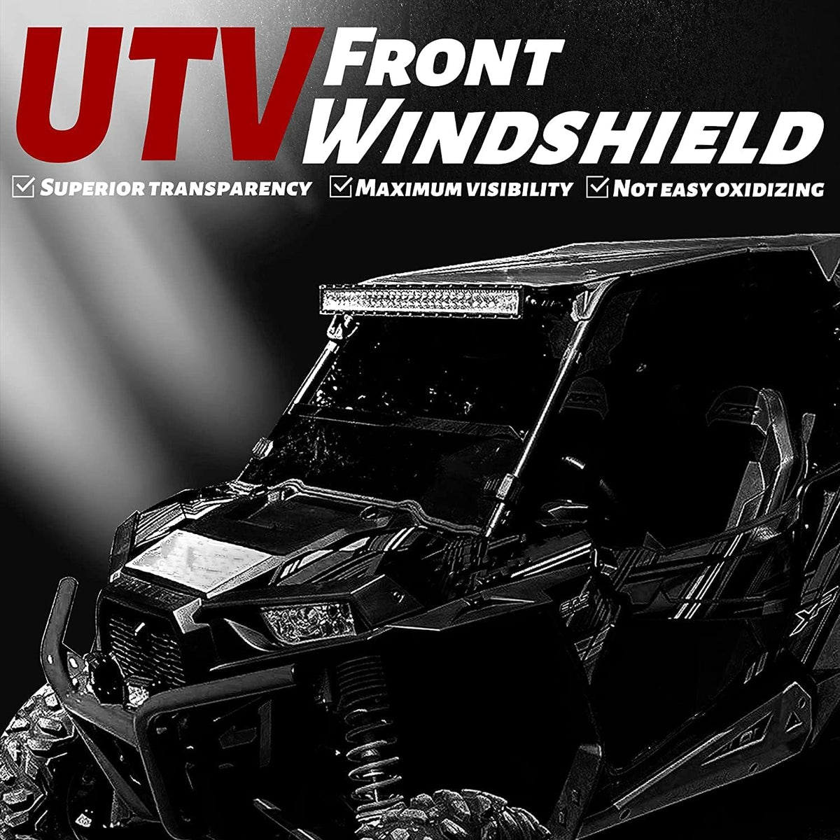 Scratch Resistant Clear Flip Windscreen P5764
