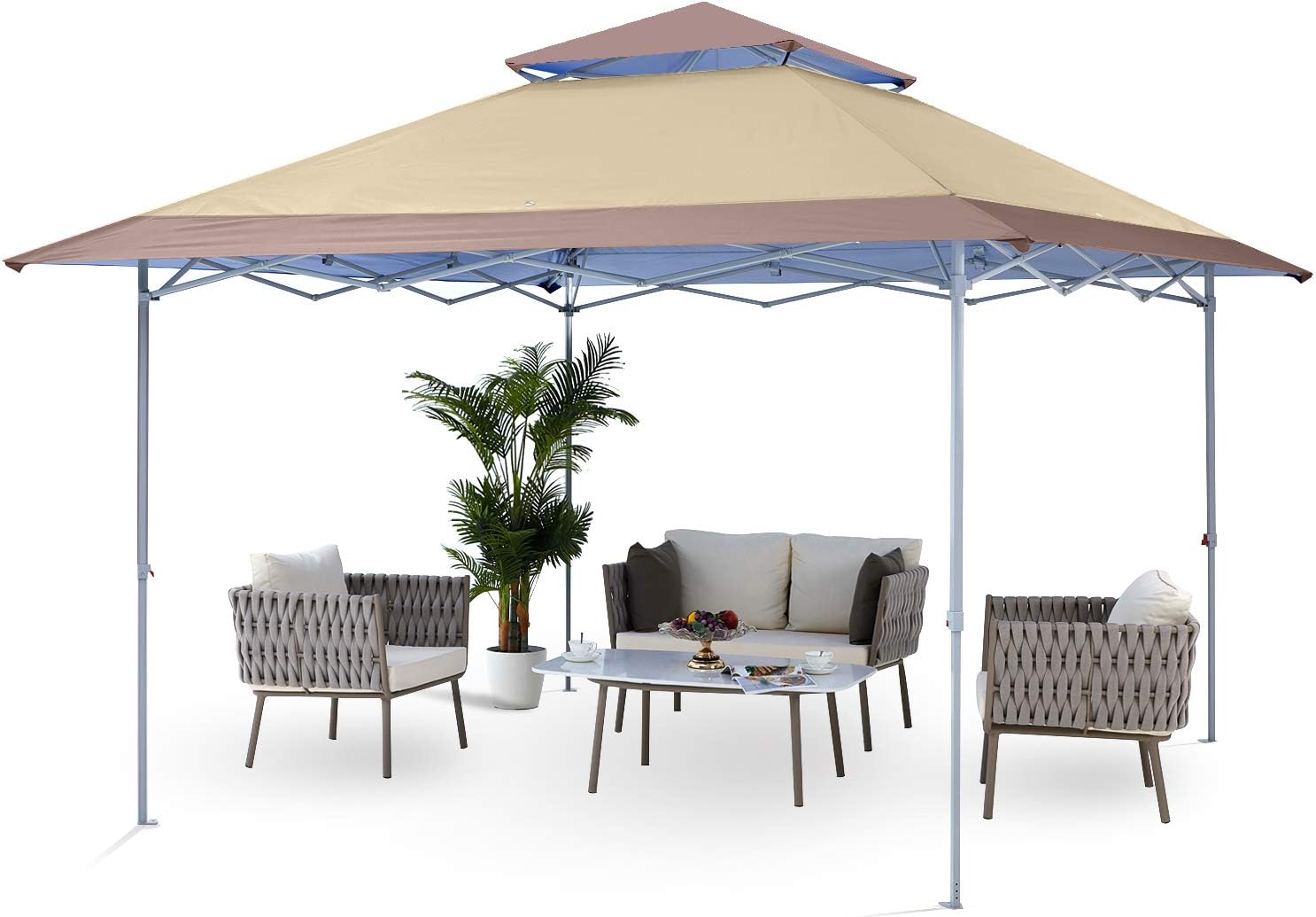 White 13x13 Pop Up Canopy Tent H374