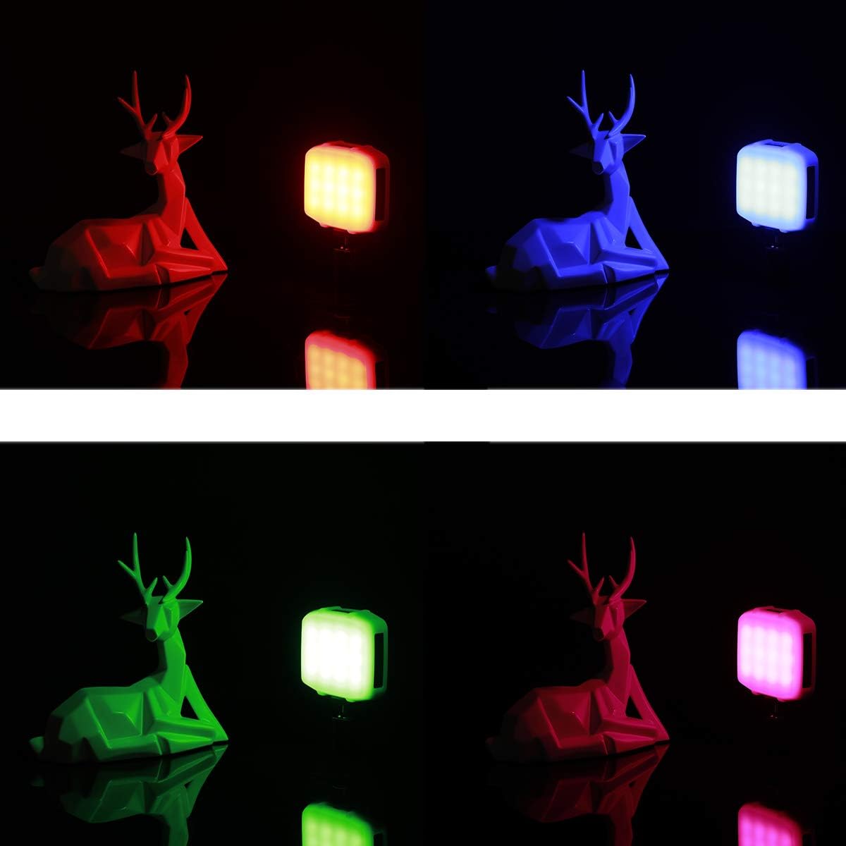 RGB Pocket LED Video Light Pack of 2 H6407