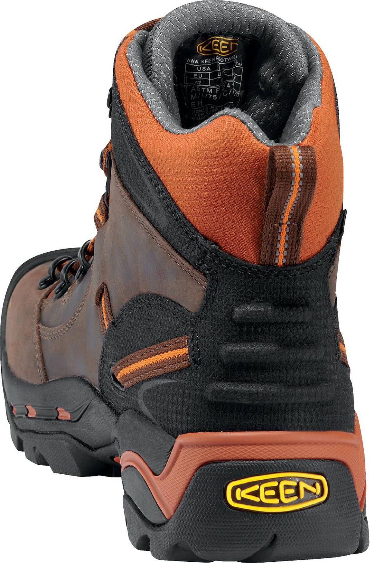 Brown Soft Toe Work Boots L747