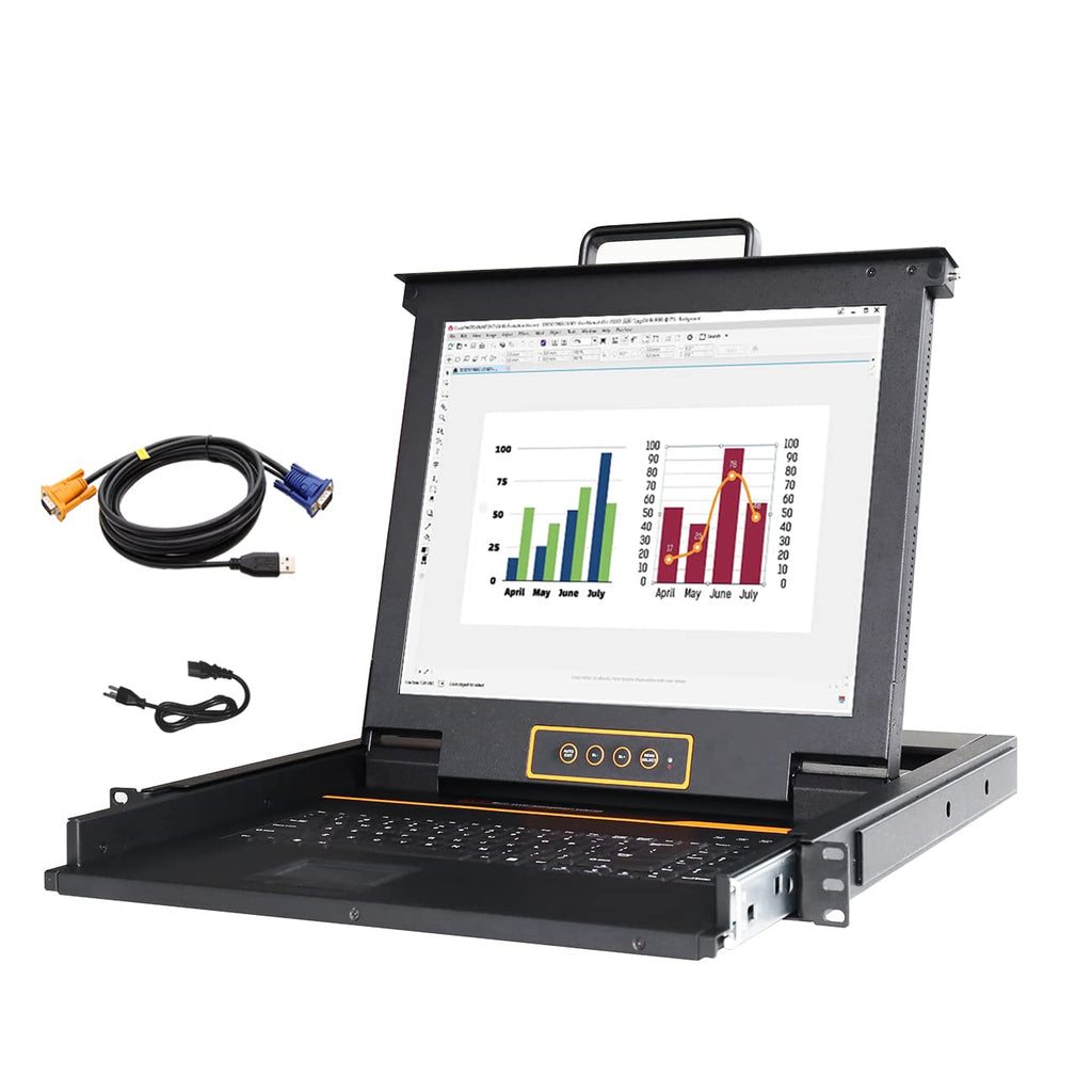 17" LCD Rackmount KVM Console with VGA Switch C352