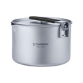 Camping Soup Pot with Lid, 2L Portable Cooking Stock Pot I9085