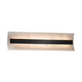 Matte Black LED Contour Bath Bar I16105