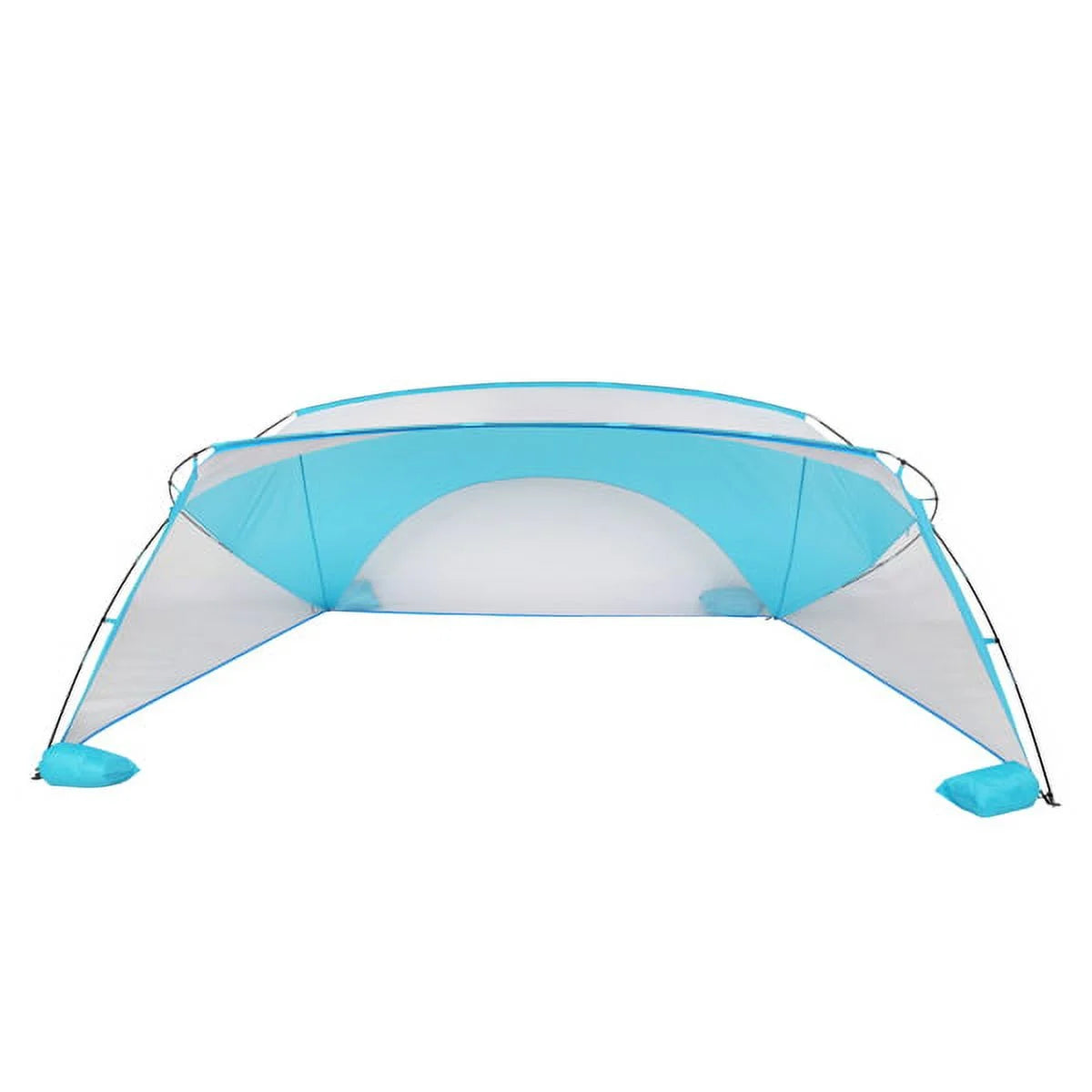 Blue And White Polyester Beach Awning K408