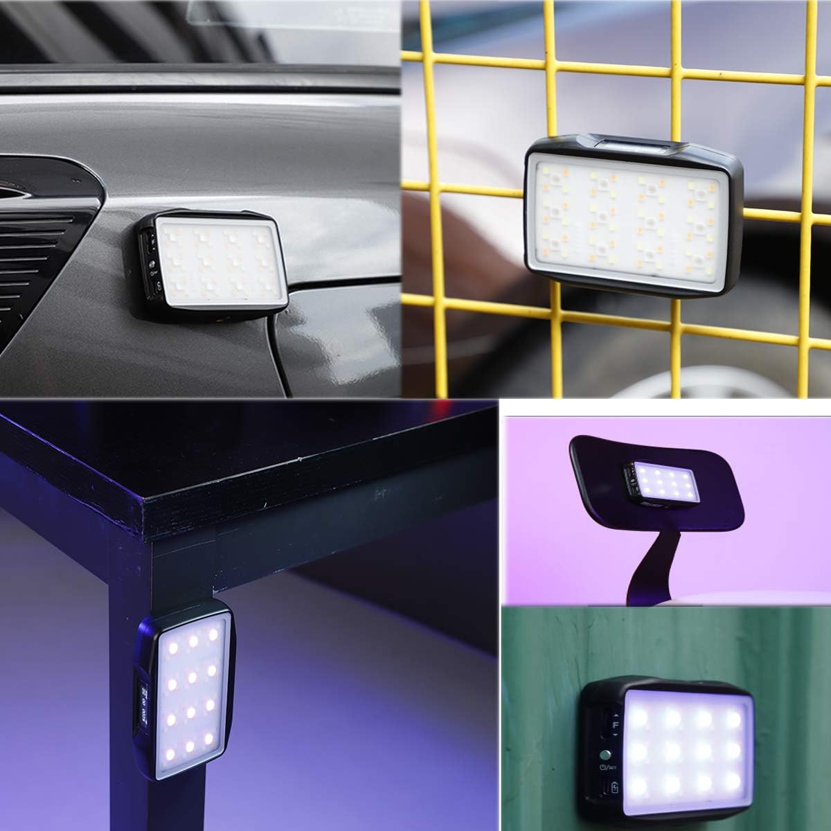 RGB Pocket LED Video Light Pack of 2 H6407