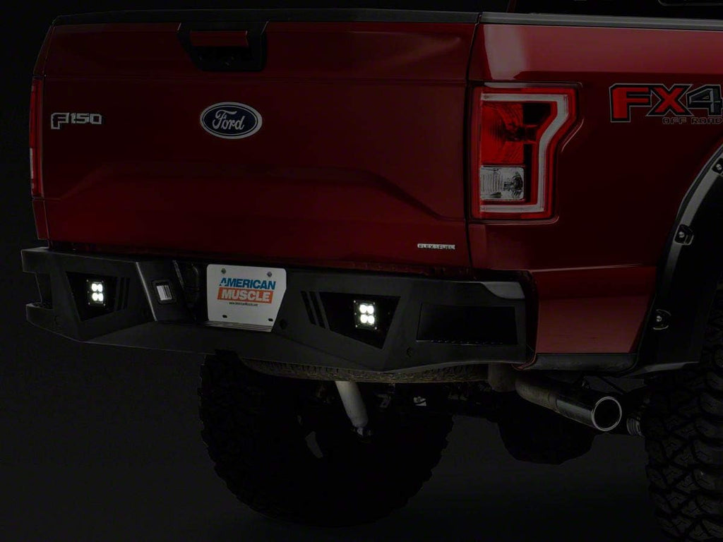 HD Rear Bumper with LED Fog Lights Z53450