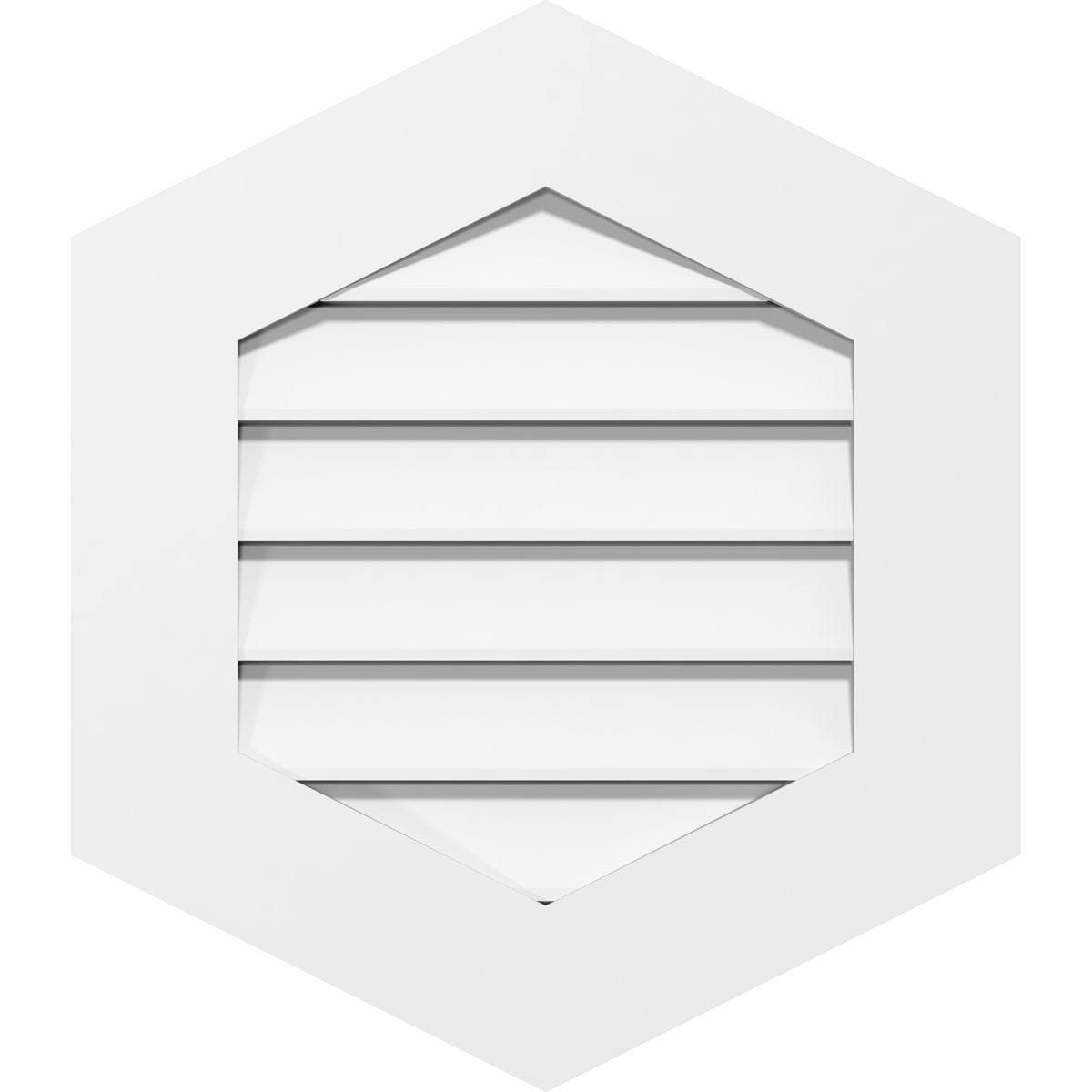PVC Gable Vent A99940