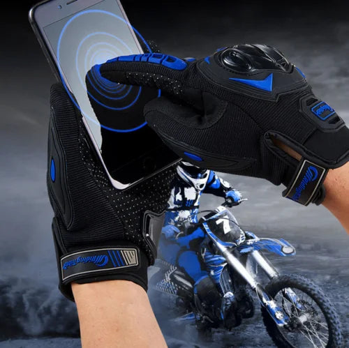 Motorcycle Gloves Touch Screen Full Finger N568219