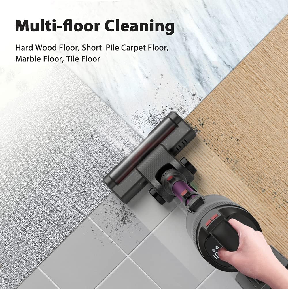 Cordless Stick Vacuum Cleaner 20KPa 4 in 1 with LED Display 40 Minutes Runtime Lightweight G178137