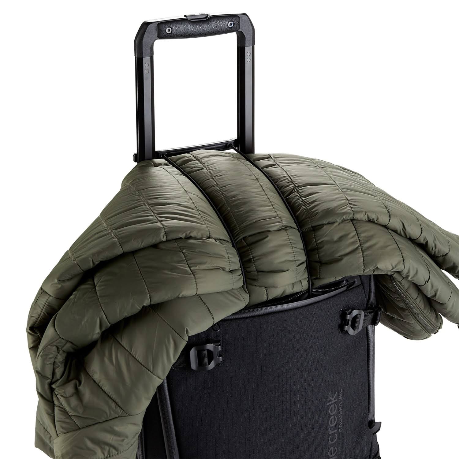 Black Wheeled Duffel Carry On V8921
