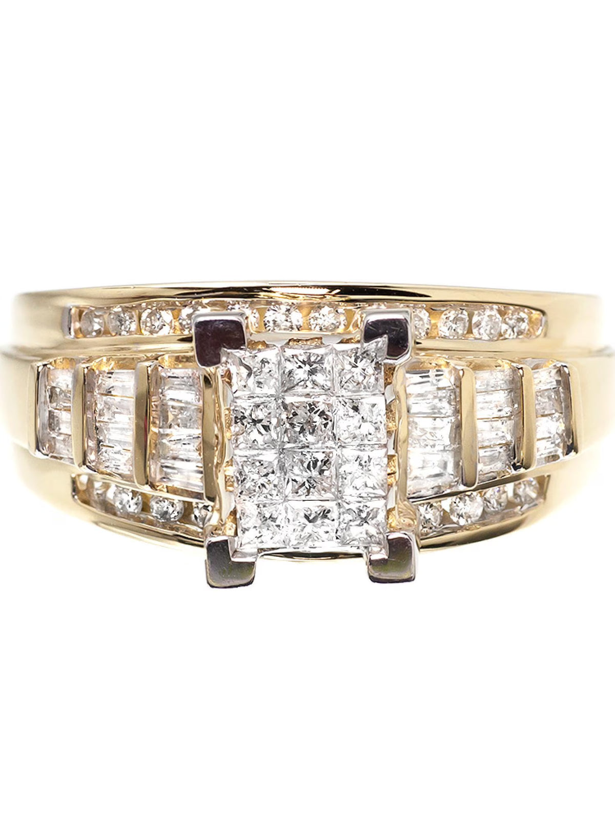 Diamond Engagement Ring (0.90 ct) U763