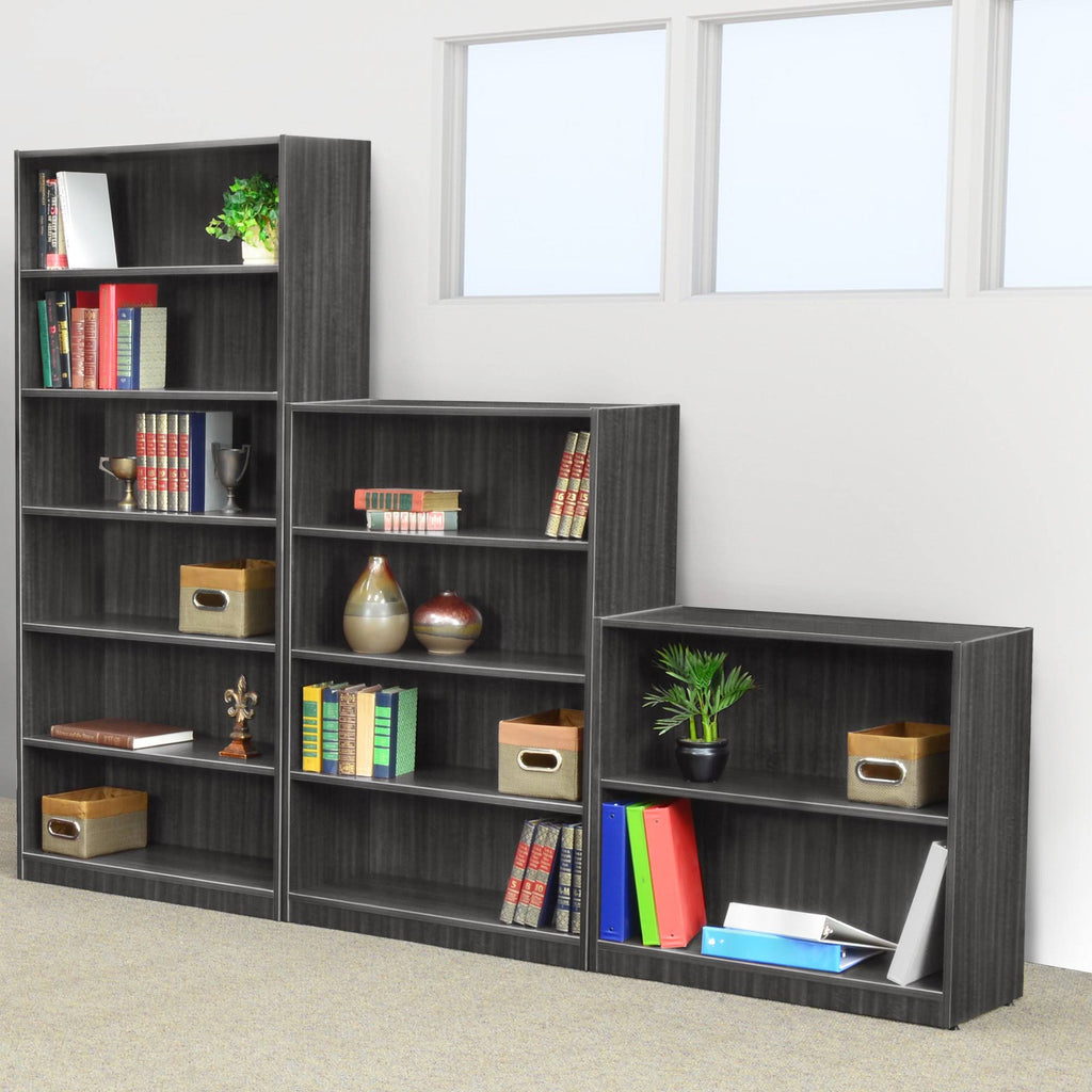 Ash Grey High Bookcase W841595