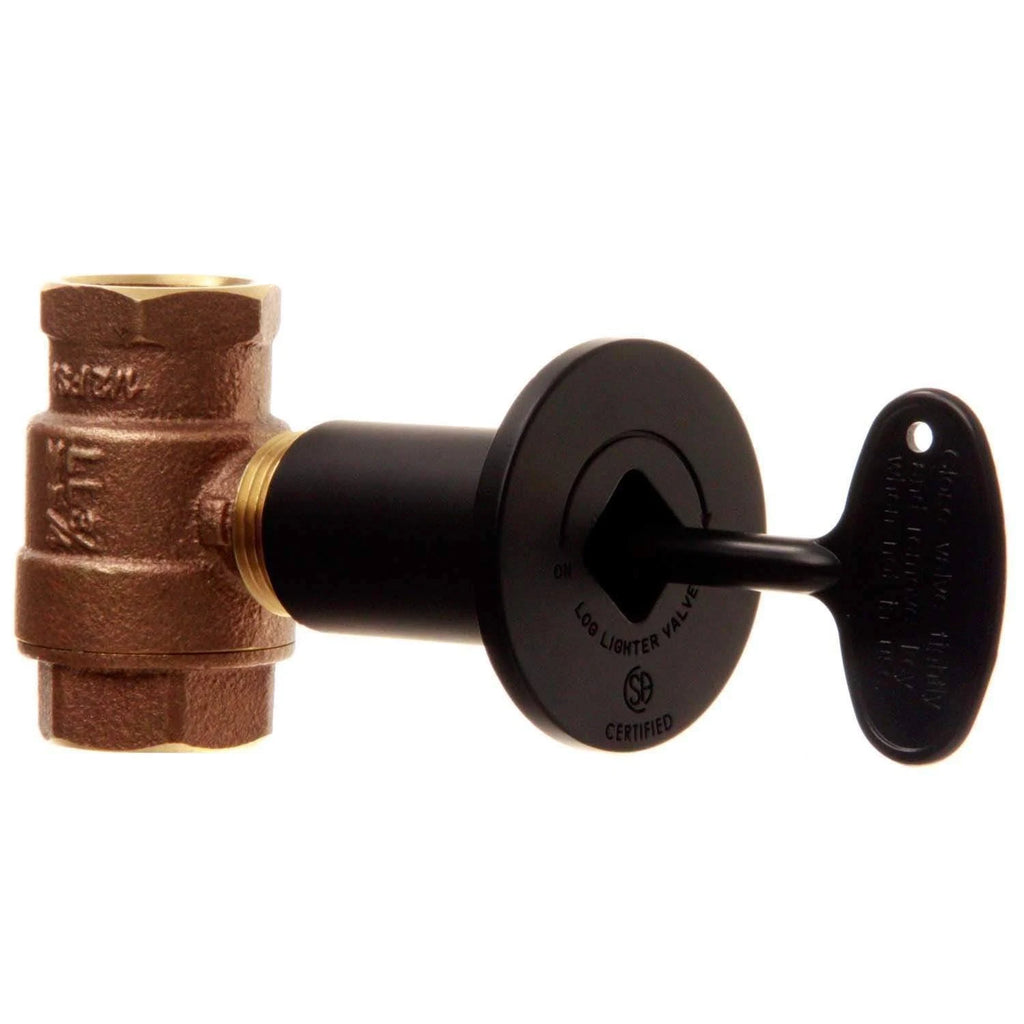 Flat Black Natural Gas Fire Pit Burner Ring Kit M797800