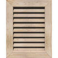 Unfinished Smooth Pine Gable Vent J9252