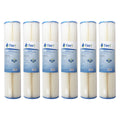 6 Pack 5 Micron 20 x 4.5 Pleated Cellulose Sediment Water Filter B7036
