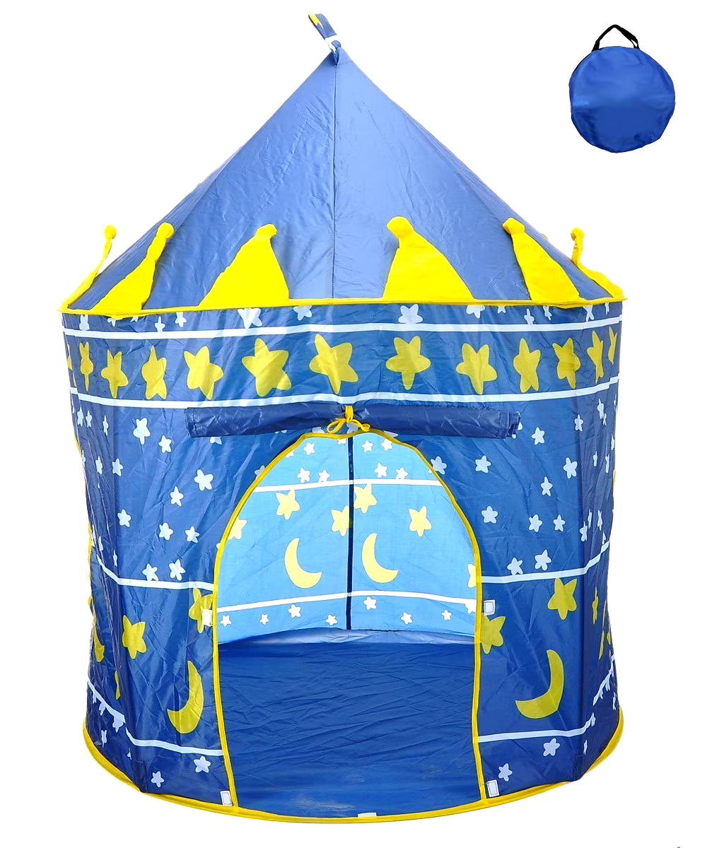 Blue Night Tent Kids Play Hut R5487