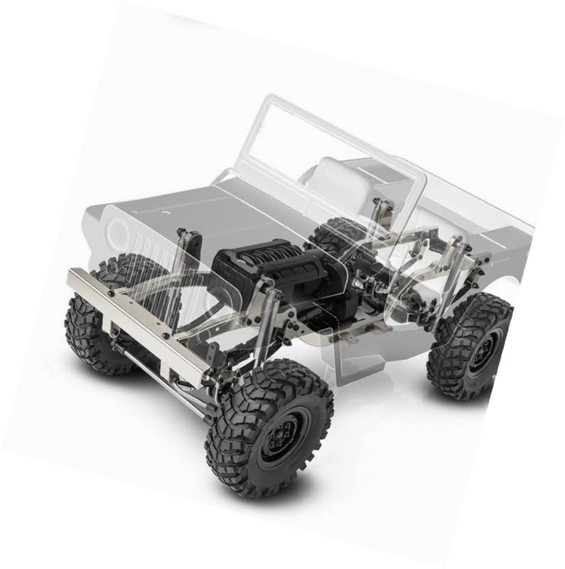 4WD 1/10 Scale Rock Crawler Kit N676