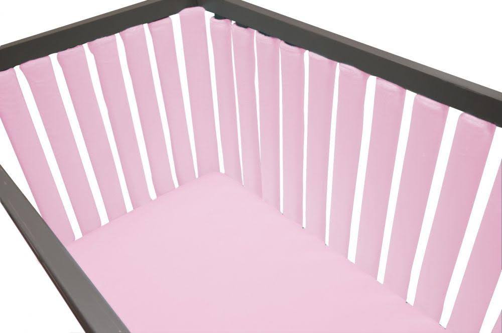 38 Pack Pink Minky Crib Liners I212593