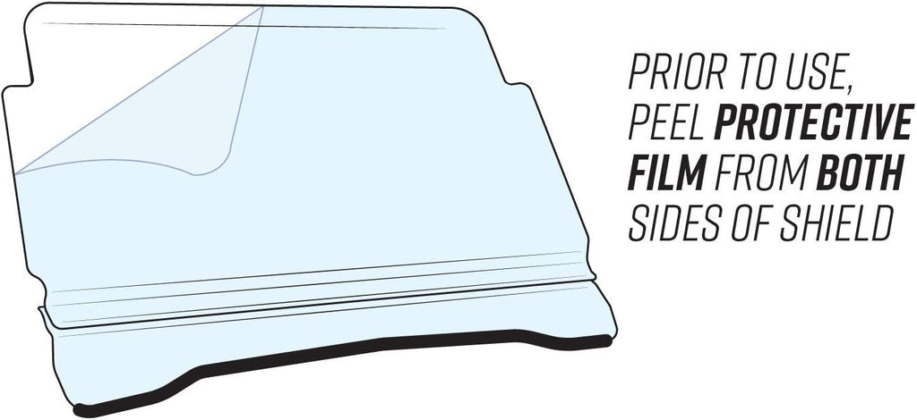 Full Windshield for Can-Am Commander 800 / 1000, 1/4 Thick Polycarbonate Q147